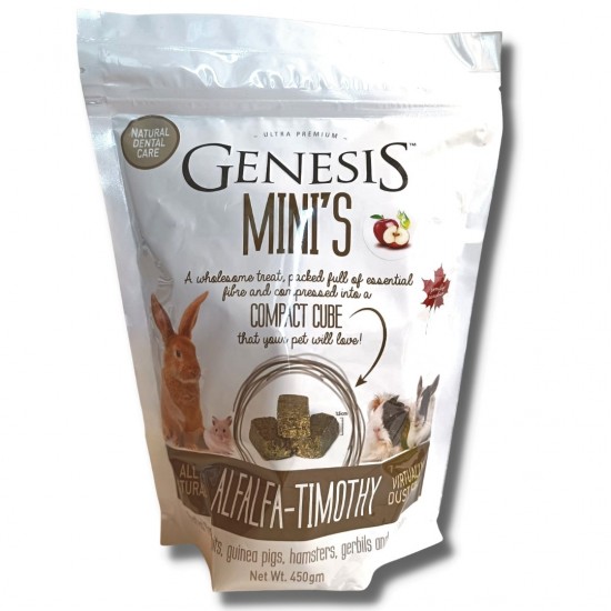 Genesis Mini's Alfalfa - Timothy aroma mela 450 gr mangime complementare SOLO 3,99€